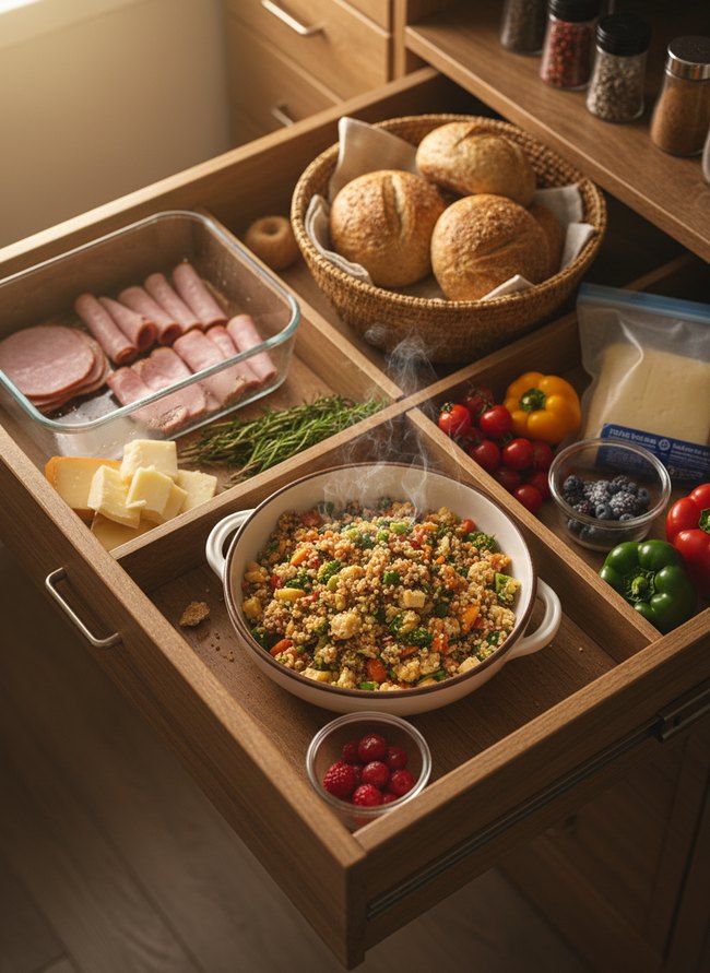 Produce Drawer Organization
