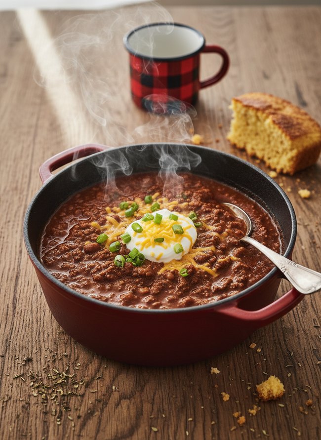 Hearty Campfire Chili
