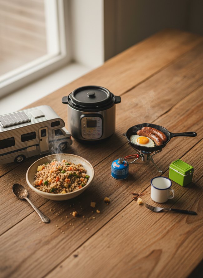 Compact Electric RV Duo