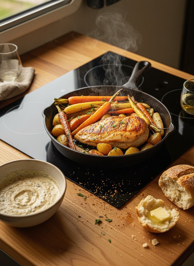 Smart Induction Cooktop Integration