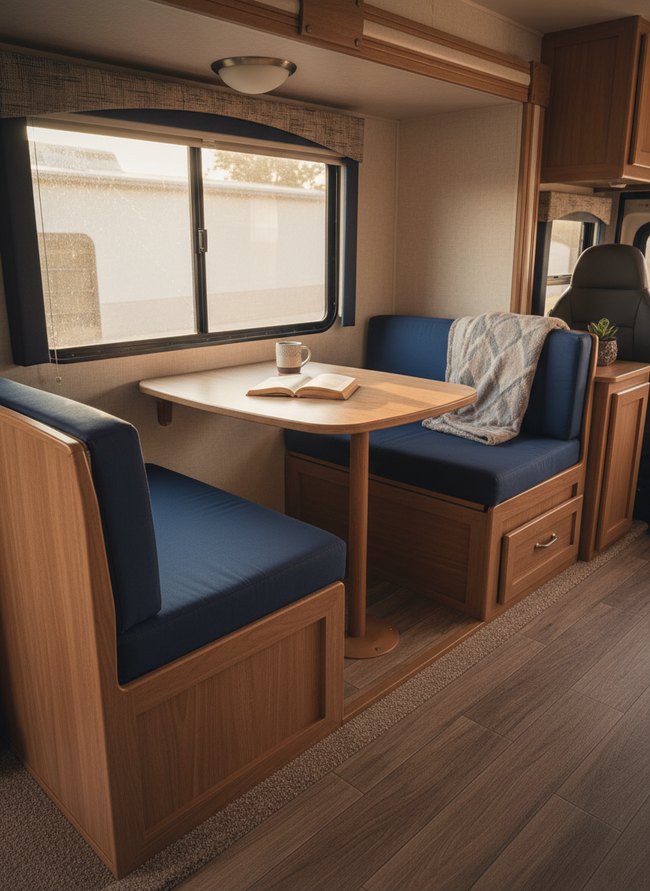 Foldaway Dinette Booth Set