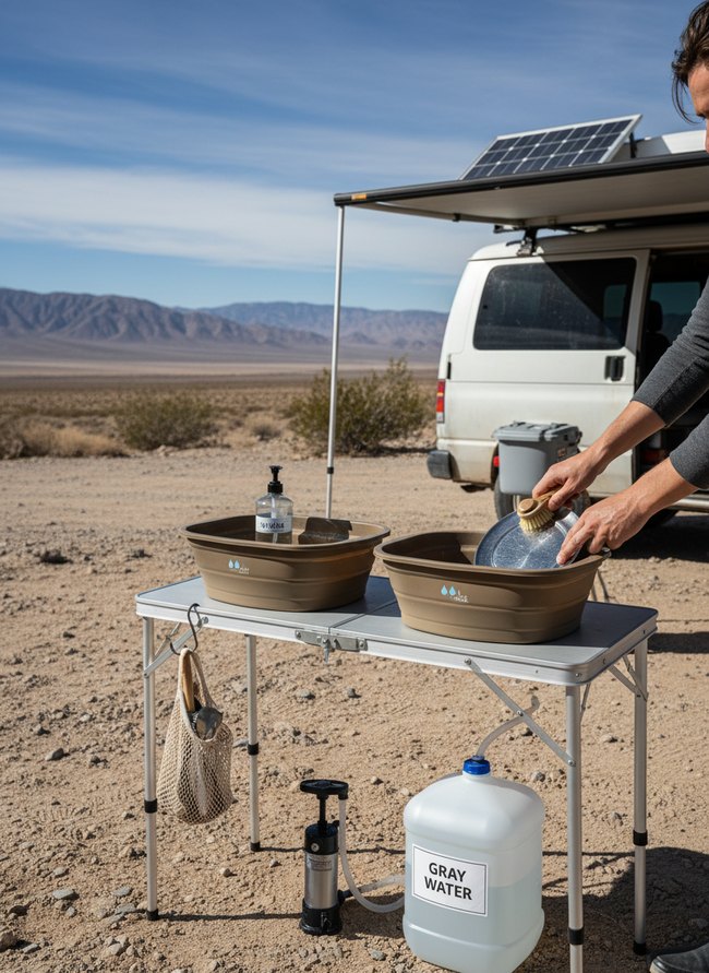 Efficient Dishwashing Setup
