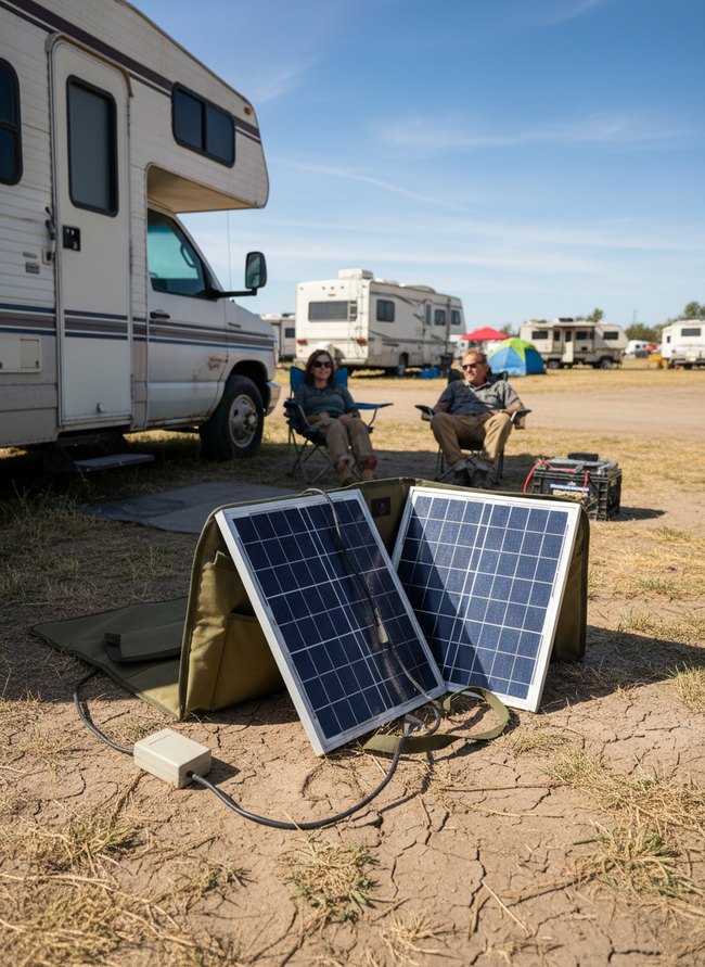 Foldable Solar Panel Kit