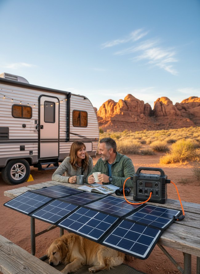 Portable Solar Power Kit