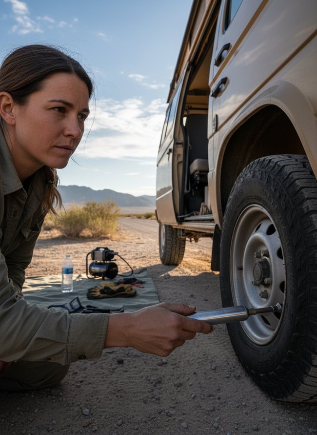 Tire Pressure Check
