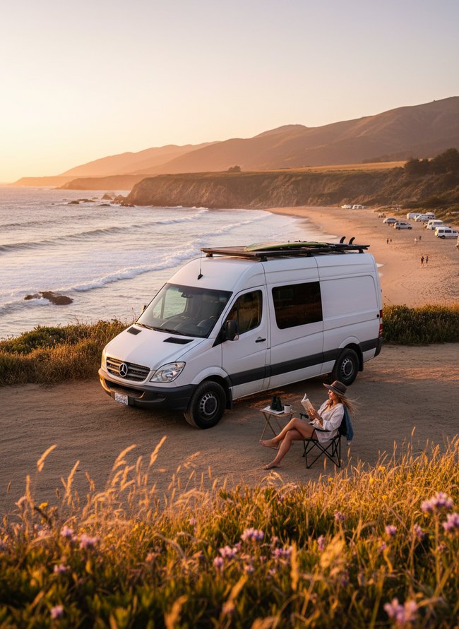 Pacific Coast Van Route