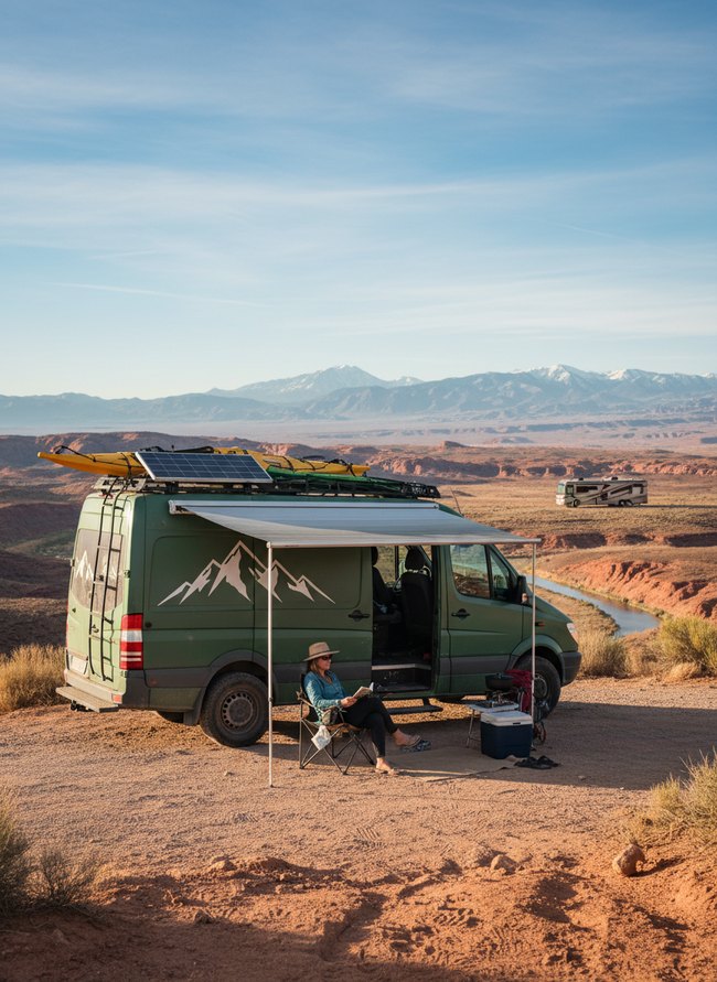 Compact Camper Van Freedom