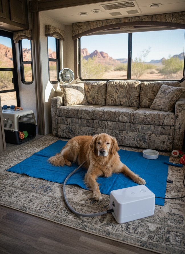 Portable Cooling Pad System