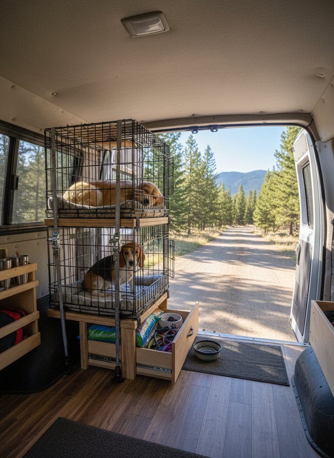 Secure Crate Van Integration