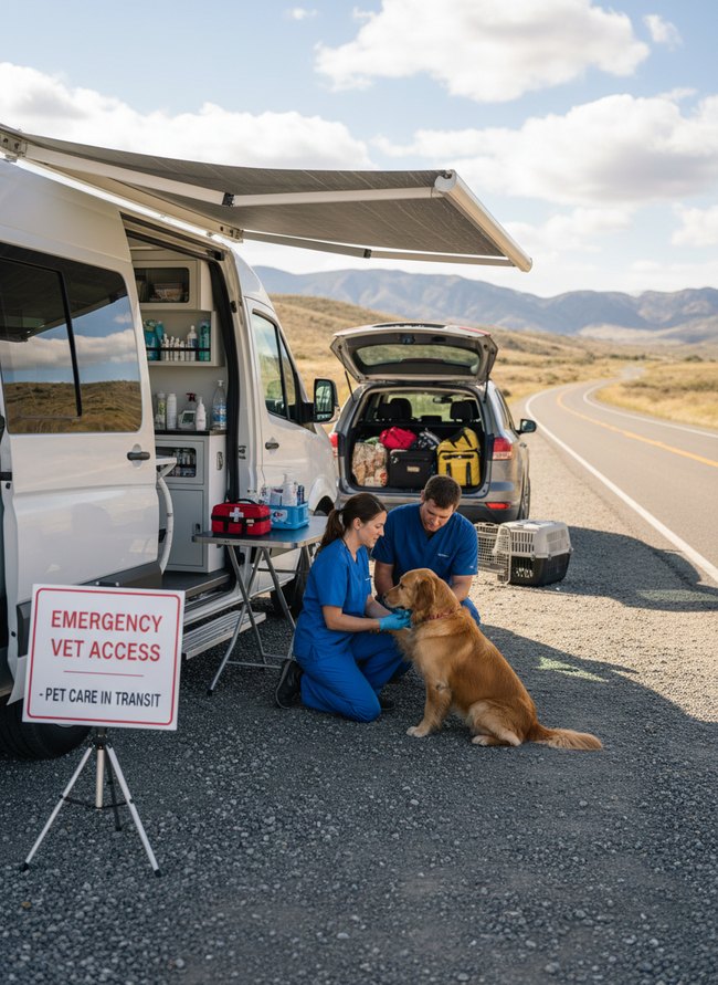 Emergency Roadside Vet Access