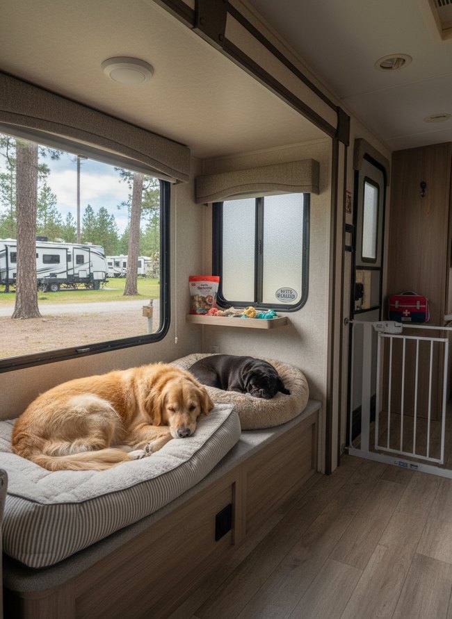 Cozy Canine RV Nook