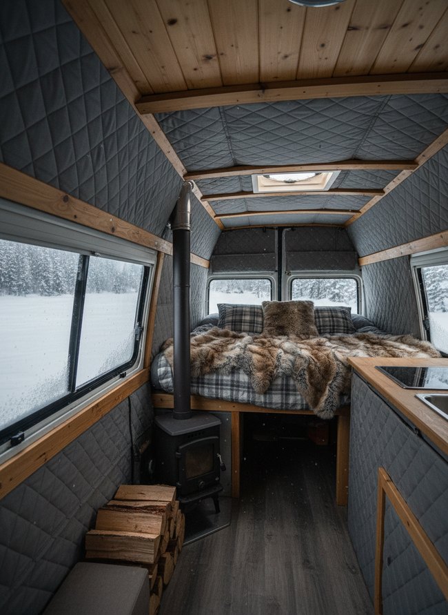 Arctic Insulated Van Interior