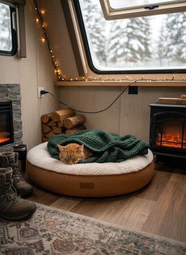 Heated Pet Bed Setup