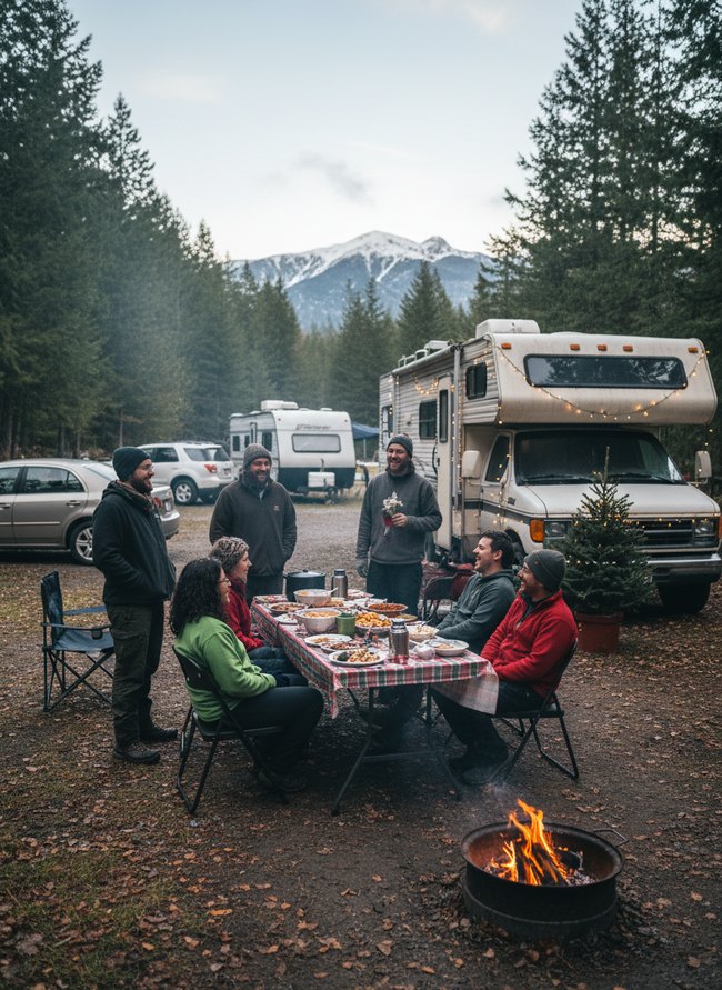 Cozy Campground Potluck