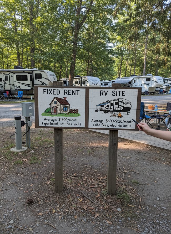 Fixed Rent Versus RV Site
