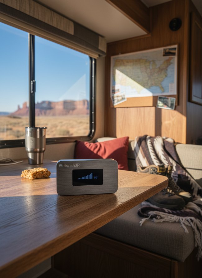Nomadic Compact 5G Hotspot