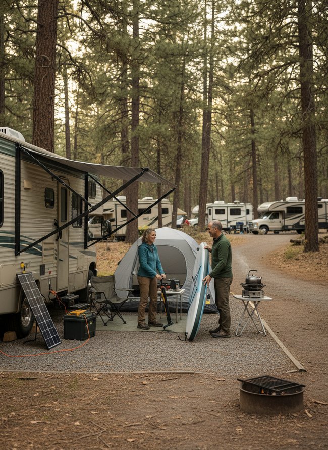 Weekend RV Rental Trip