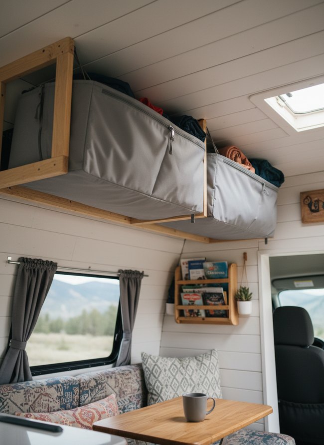 Overhead Loft Storage Pods