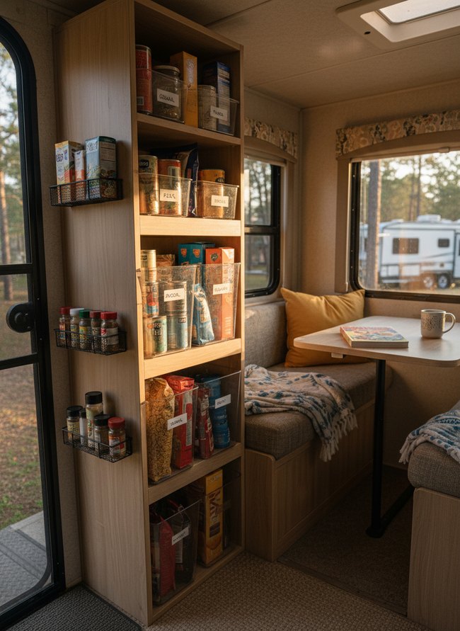 Vertical Pantry Storage