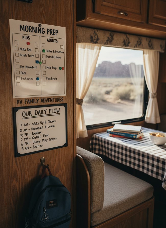Morning Prep Chore Chart