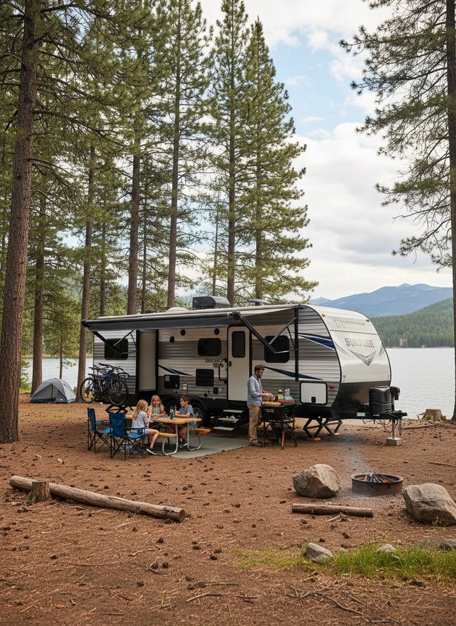 Spacious Bunkhouse Travel Trailer