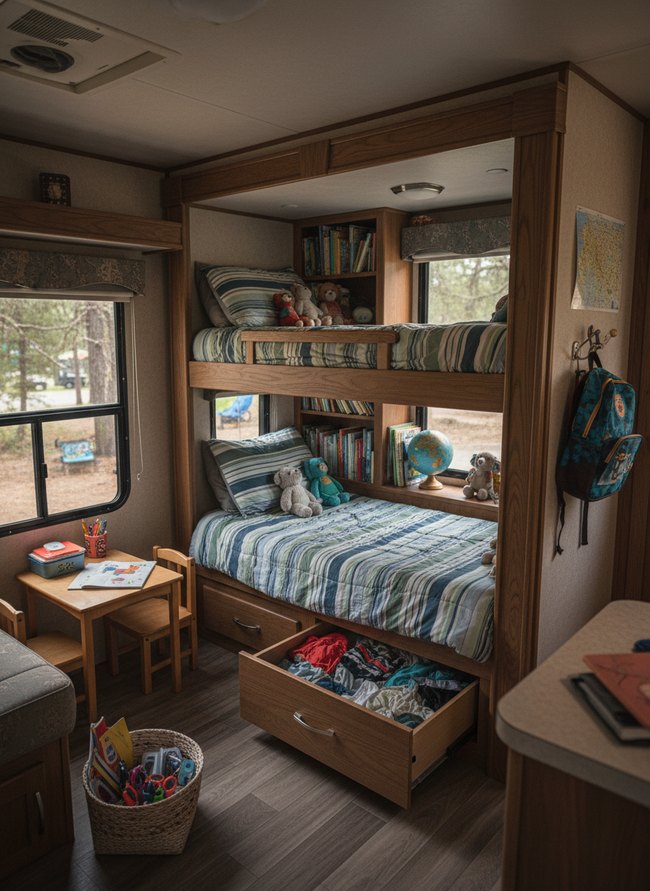 Cozy Bunk Nook Setup