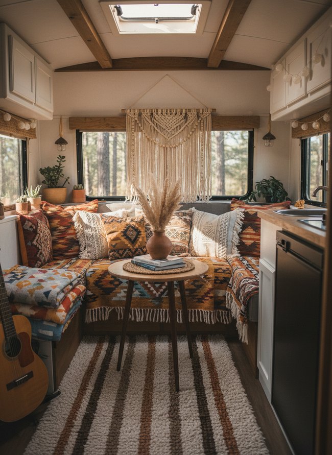 Bohemian Textile Interior Refresh