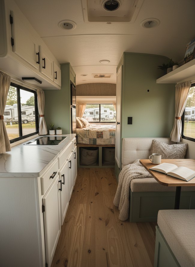 Minimalist Paint Refresh RV