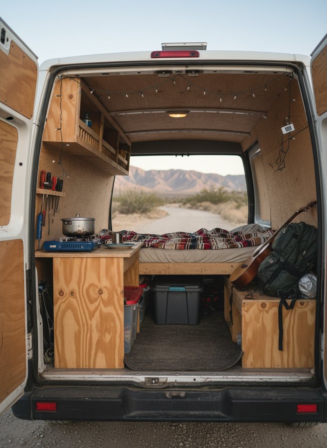 Minimalist Plywood Panel Conversion