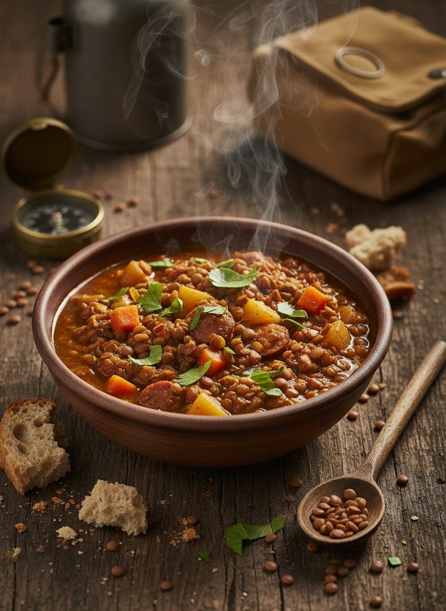 Hearty Lentil Boondock Stew