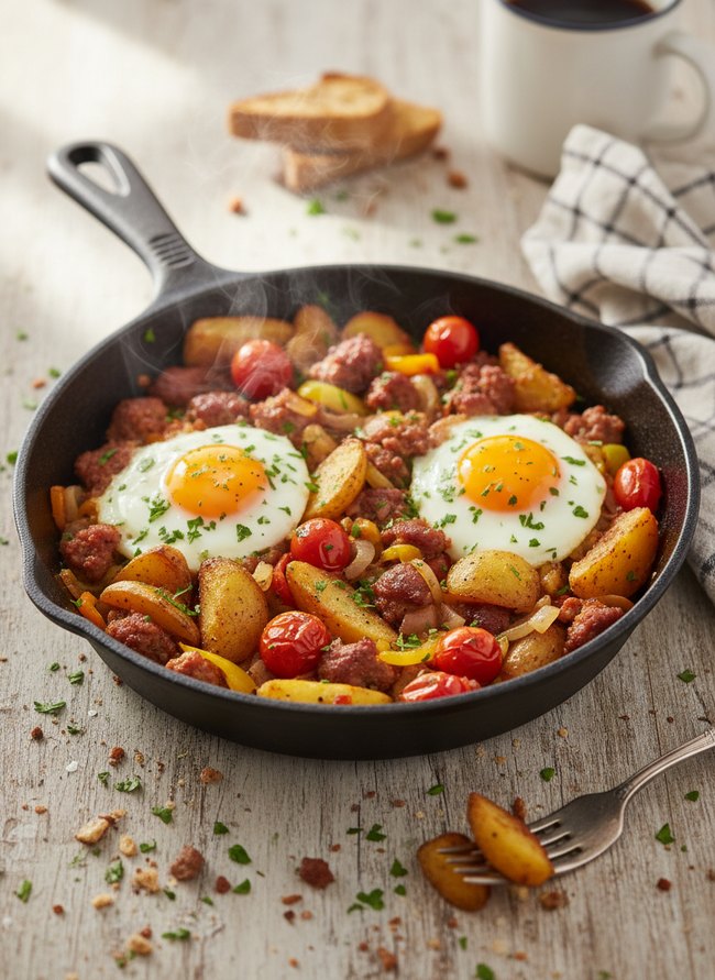 Simple One-Pan Breakfast Skillet