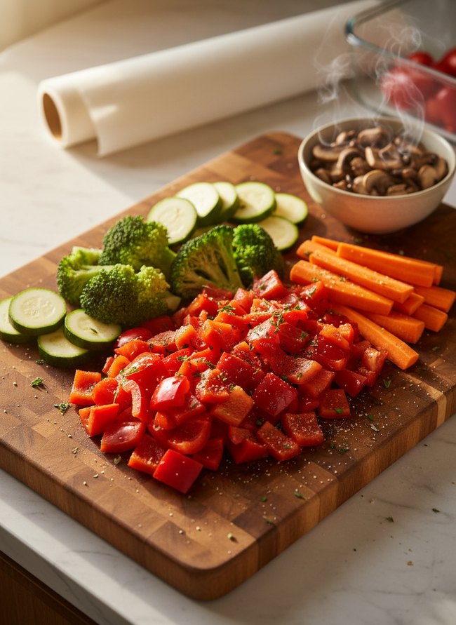 Pre-Cut Veggie Prep