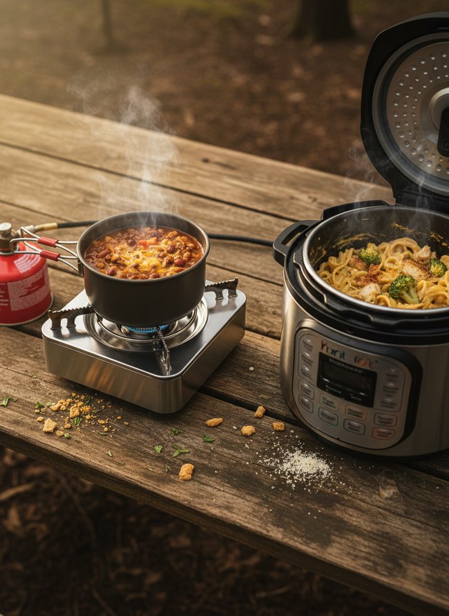 Gas-Powered Portable Cook Station