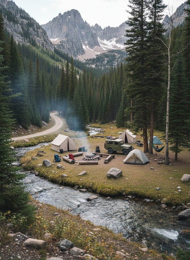 Secluded Mountain Valley Site