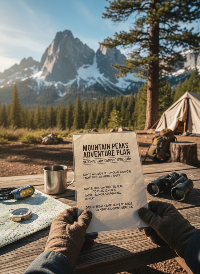 Mountain Peaks Adventure Plan