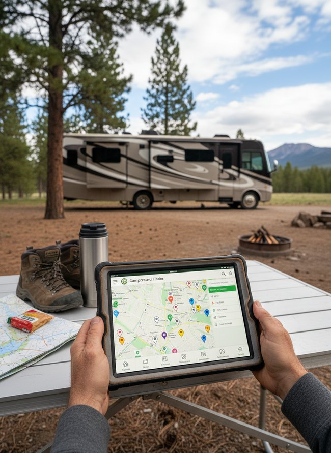 Detailed Campground Finder
