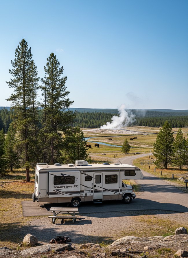 Yellowstone Wildlife RV