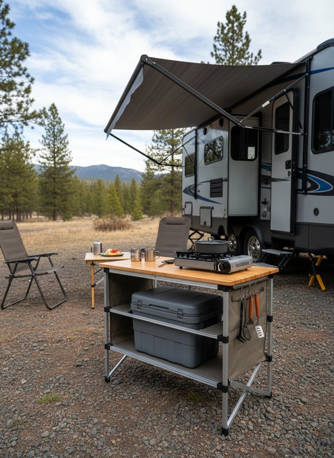 Foldable Outdoor Kitchenette