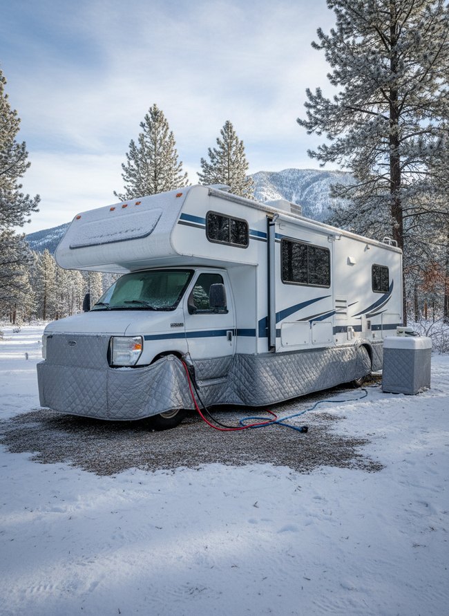 RV Skirt Insulation
