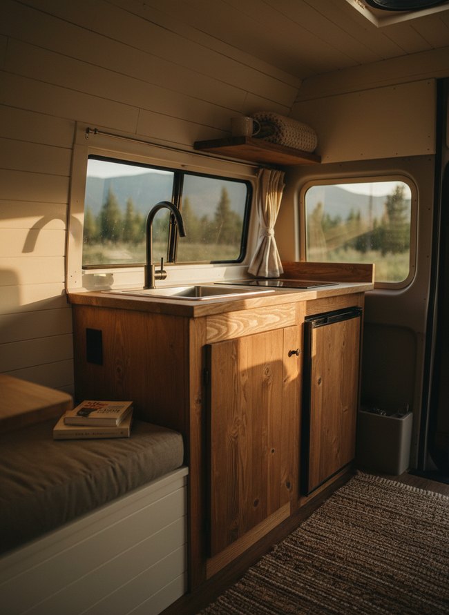 Compact Kitchenette Setup