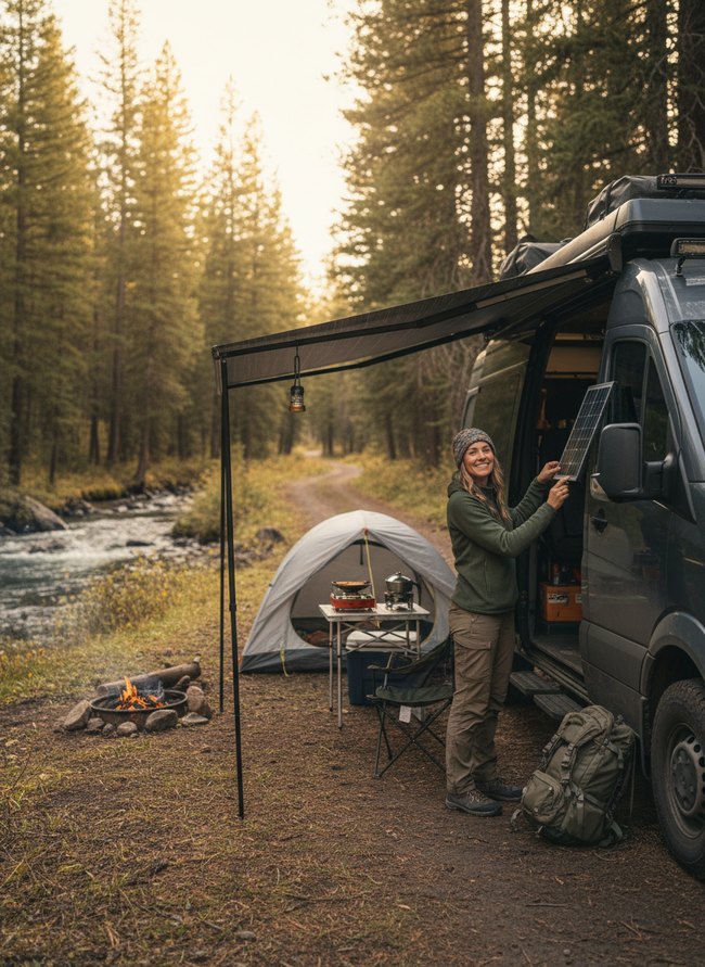 Empowered Solo Camp Setup
