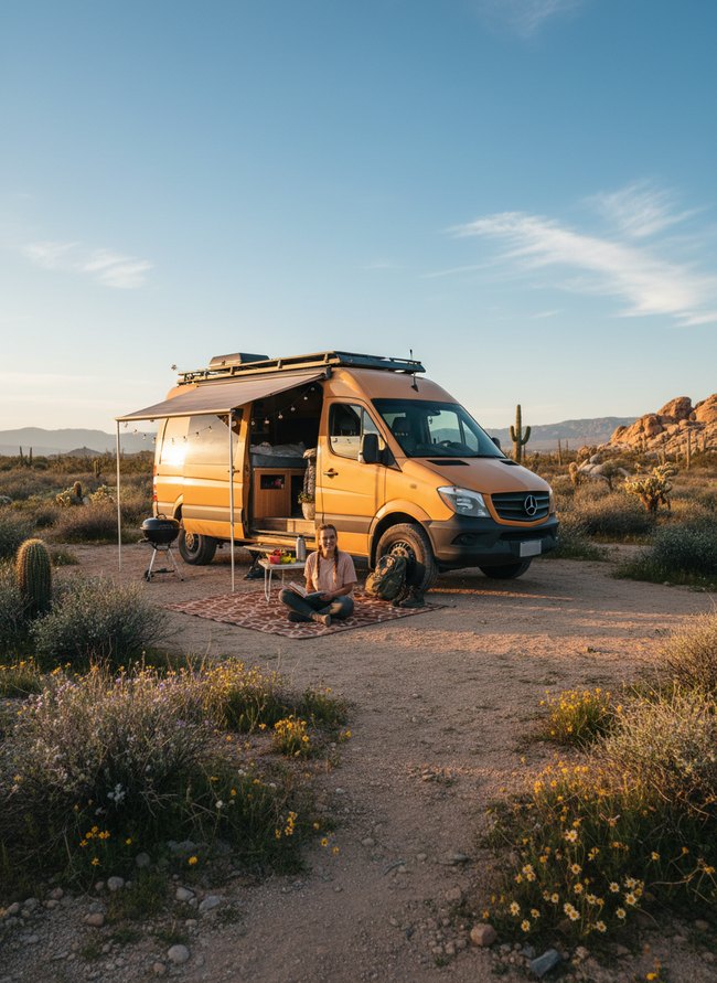 Desert Bloom Solitude Camp