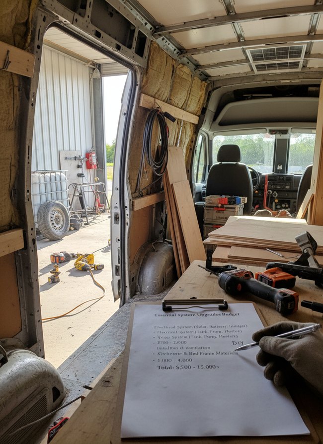 Essential System Upgrades Budget