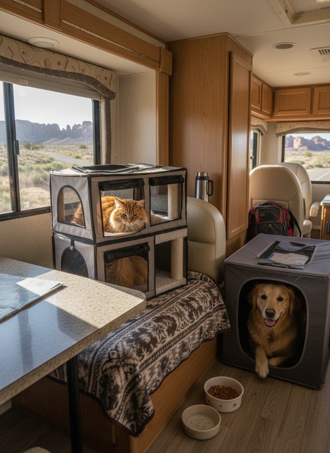 Feline Friendly RV Journey