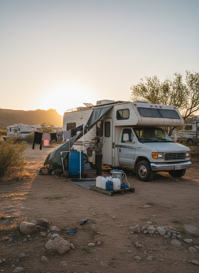Boondocking Water Conservation
