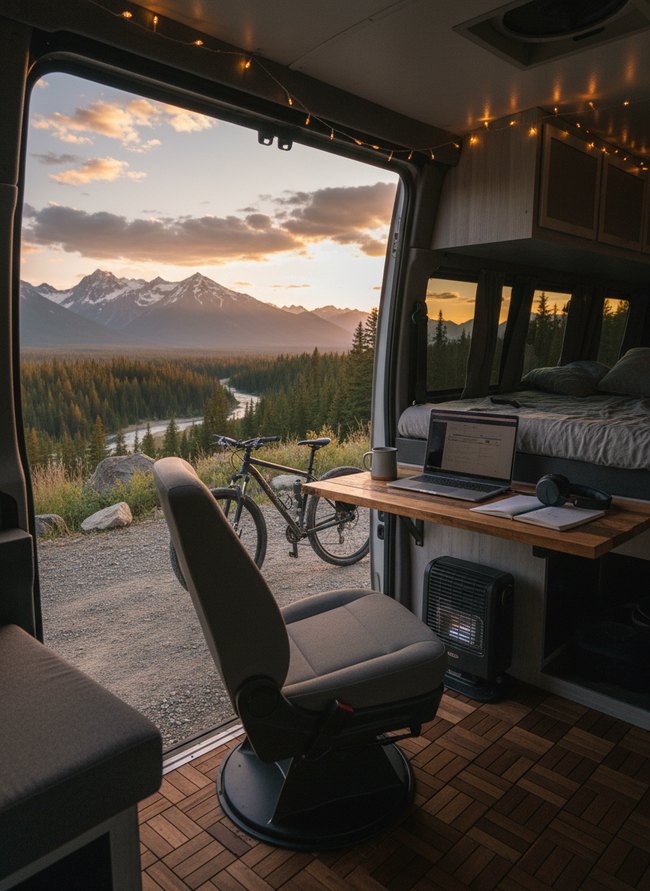 Swivel Seat Workspace