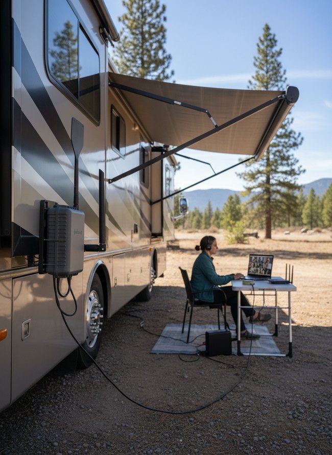 Cellular Booster RV Integration