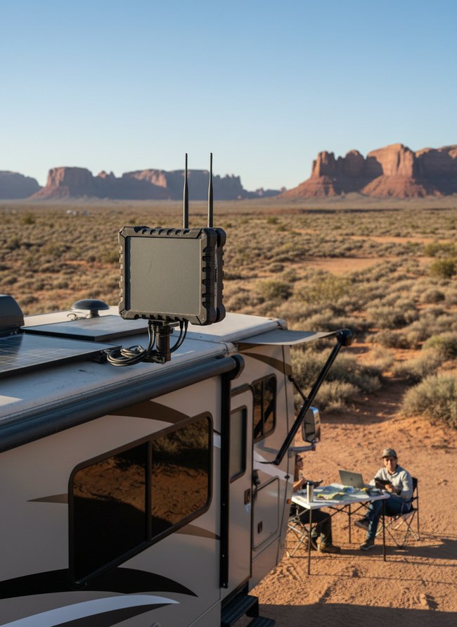 Rugged Outdoor Mobile Router