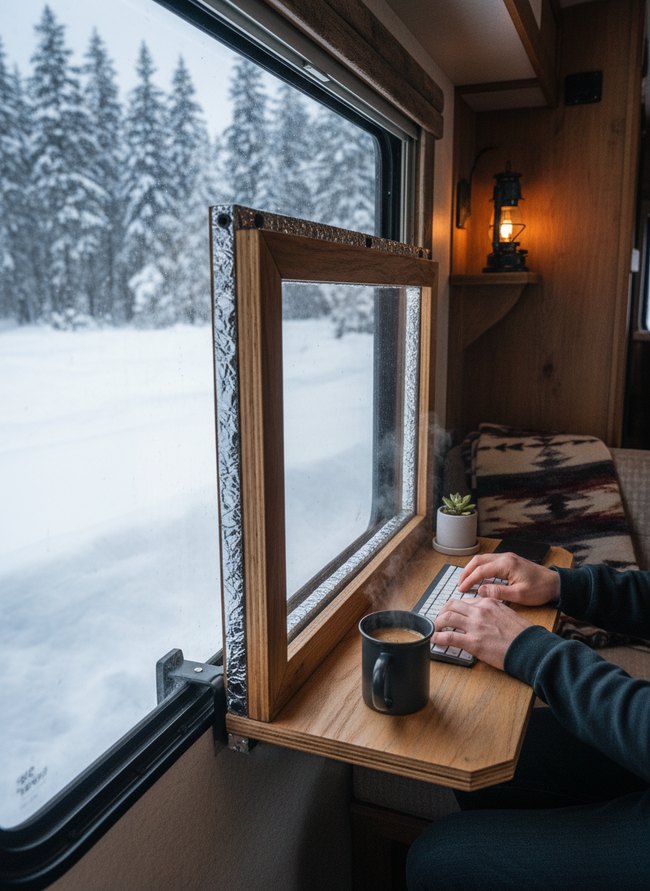 Insulated Window Workstation