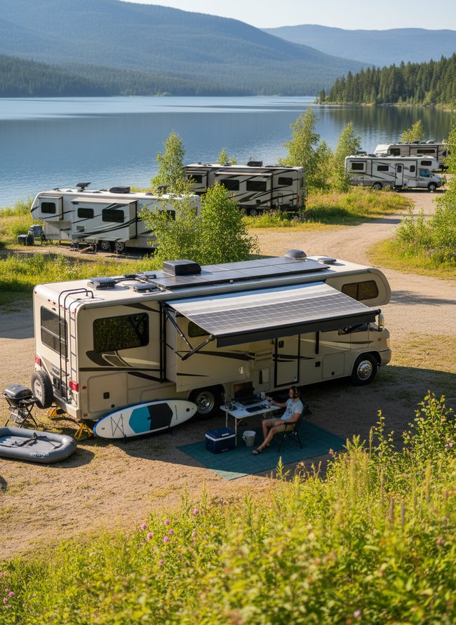 Lakeside Digital Nomad Rig
